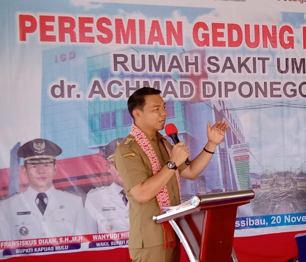 Bupati Kapuas Hulu Minta Pelayanan RSUD dr Achmad Diponegoro Putussibau Lebih Bermutu dan Berkualitas