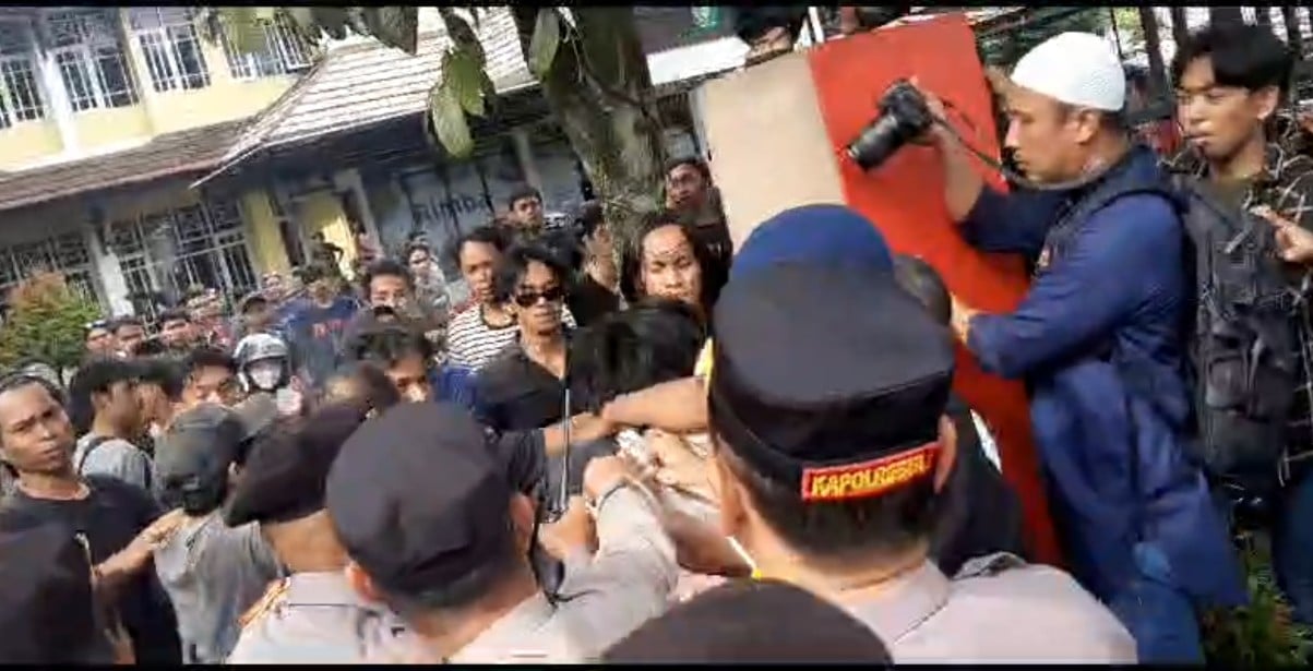 Jelang Kongres di Kalbar, Kader HMI Saling Baku Hantam