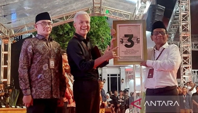 Ganjar Pranowo Senang Dapat Nomor Urut Tiga, Sebut Sesuai Sila Pancasila