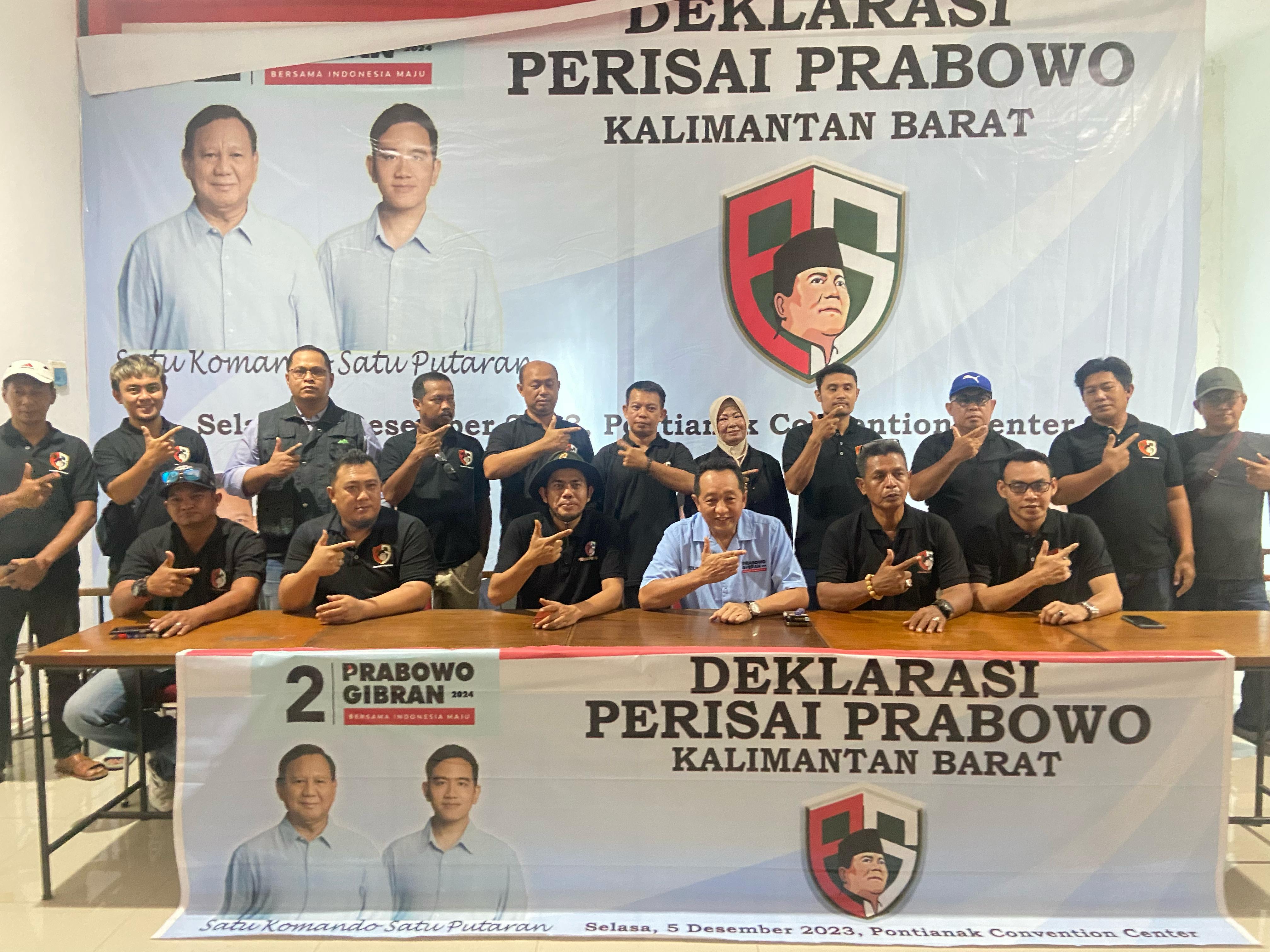 Lima Ribuan Orang Deklarasi Dukung Prabowo-Gibran Menang Pilpres 2024