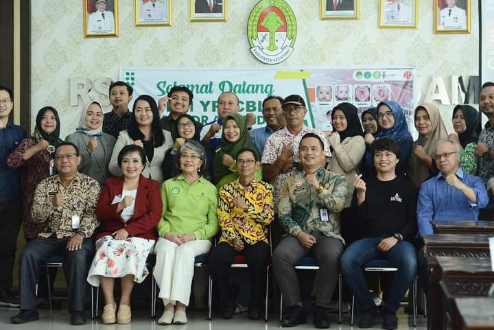 Wakili Bupati Ketapang, Absalon Hadiri Open Ceremony dan Penandatanganan Kerja Sama Terkait Operasi Bibir Sumbing