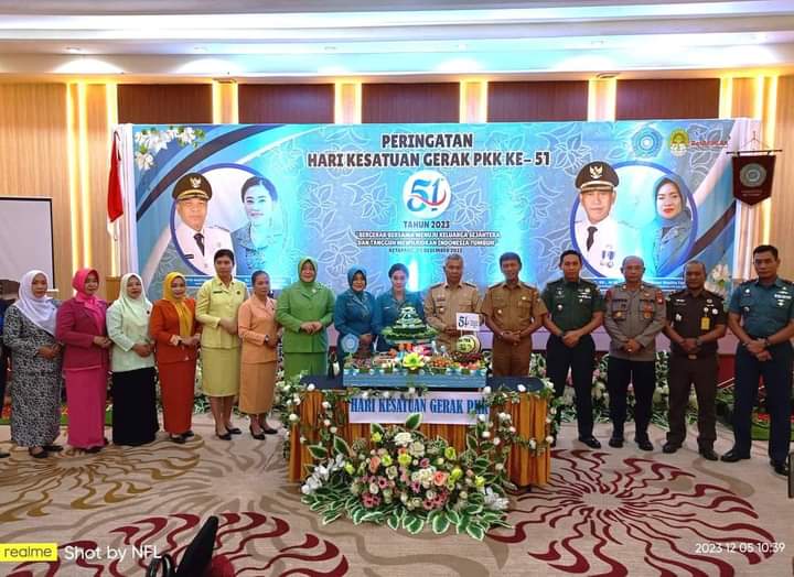 Bupati Martin Hadiri Acara Puncak Peringatan HKG PKK ke-51 Tingkat Kabupaten Ketapang