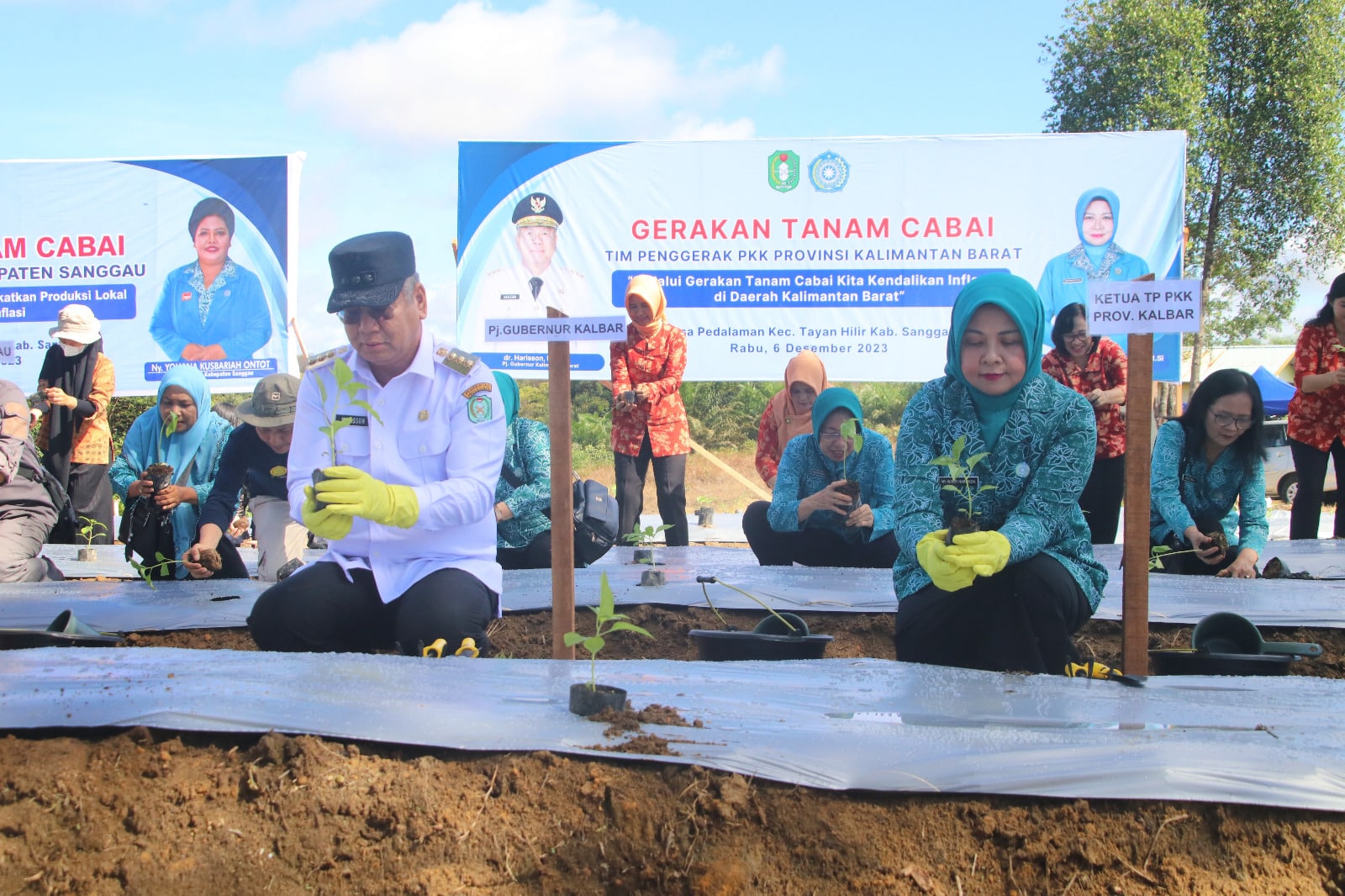 Gencar Kampanyekan Tanam Cabai Sampai ke Dusun