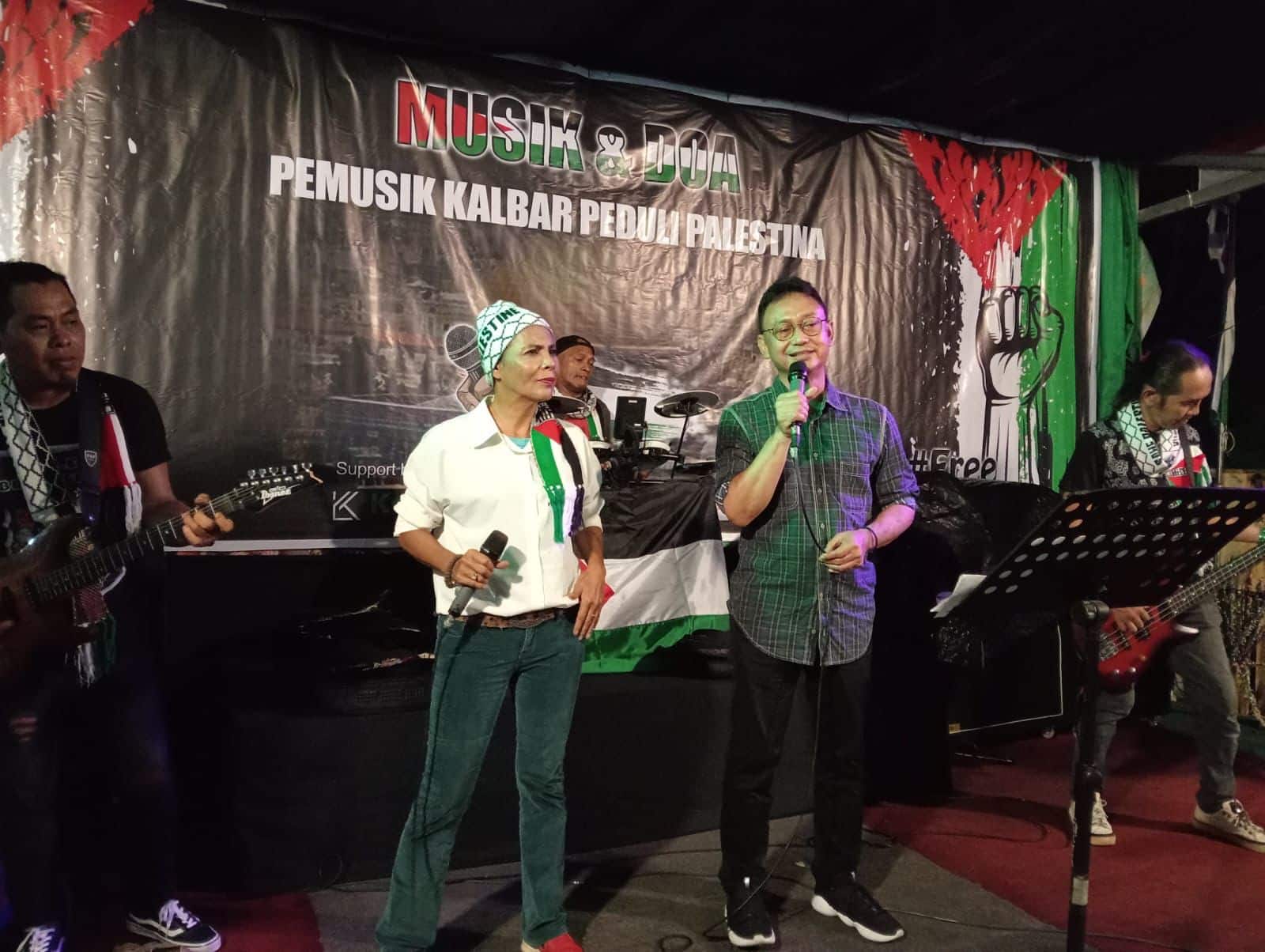 Wako Edi Apresiasi Musisi Kalbar Gelar Konser Peduli Palestina