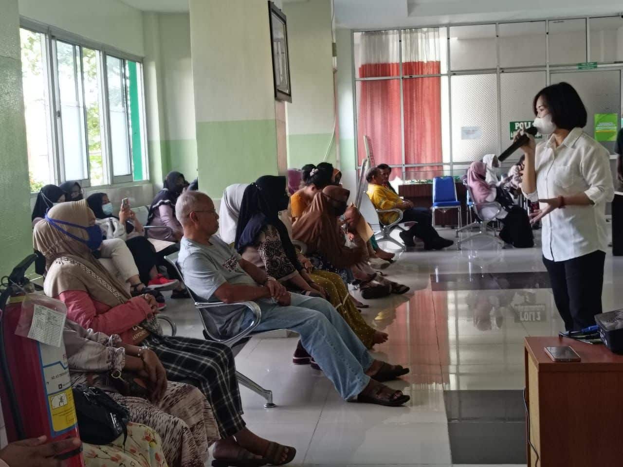 Waspada Covid-19, RSUD Sultan Syarif Mohamad Alkadrie Beri Penyuluhan Penerapan Protokol 3M