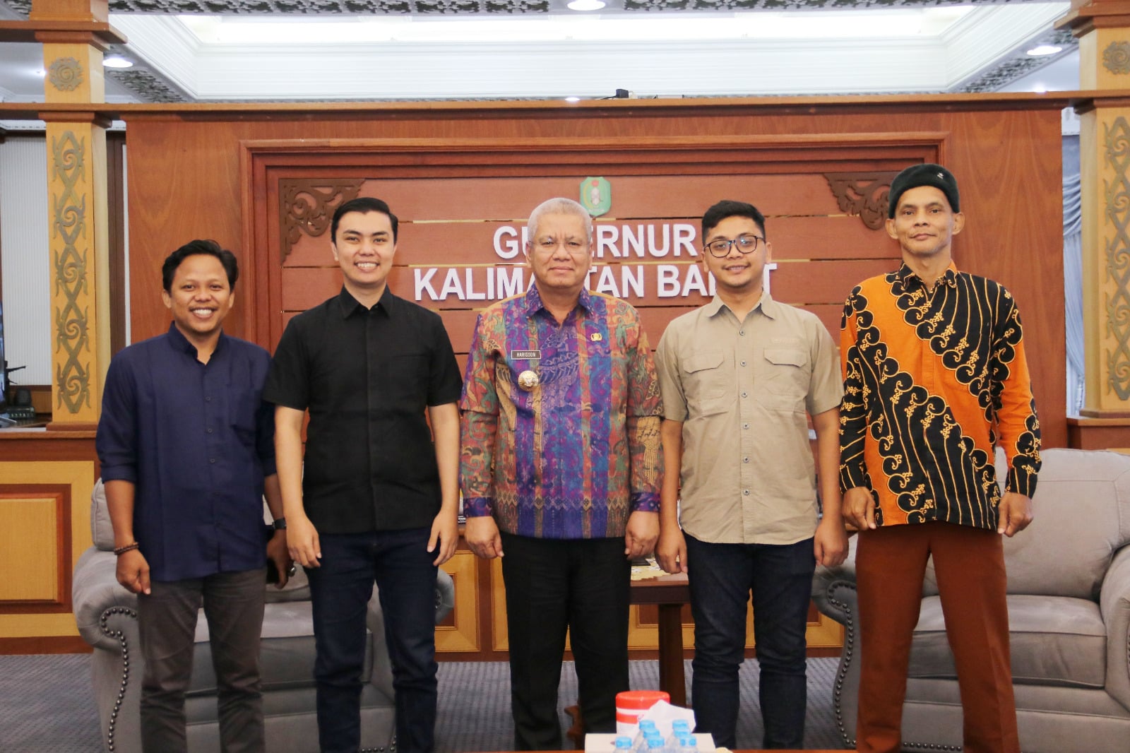Pj Gubernur Harisson Terima Kunjungan PB HMI