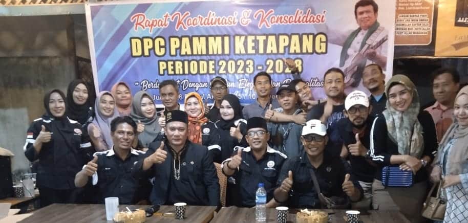 Pamdi dan Pena 45 Ketapang Deklarasi Dukung Prabowo-Gibran di Pemilu 2024