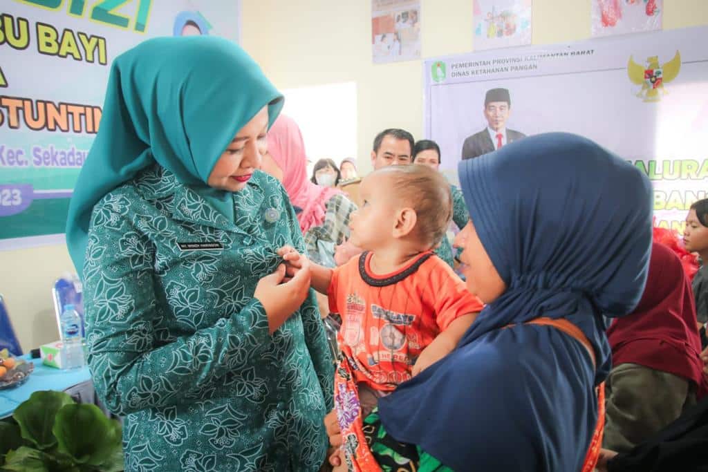 Kunker di Tiga Kabupaten, Windy Ajak Jadi Orang Tua Pendamping untuk Anak Stunting di Kalbar