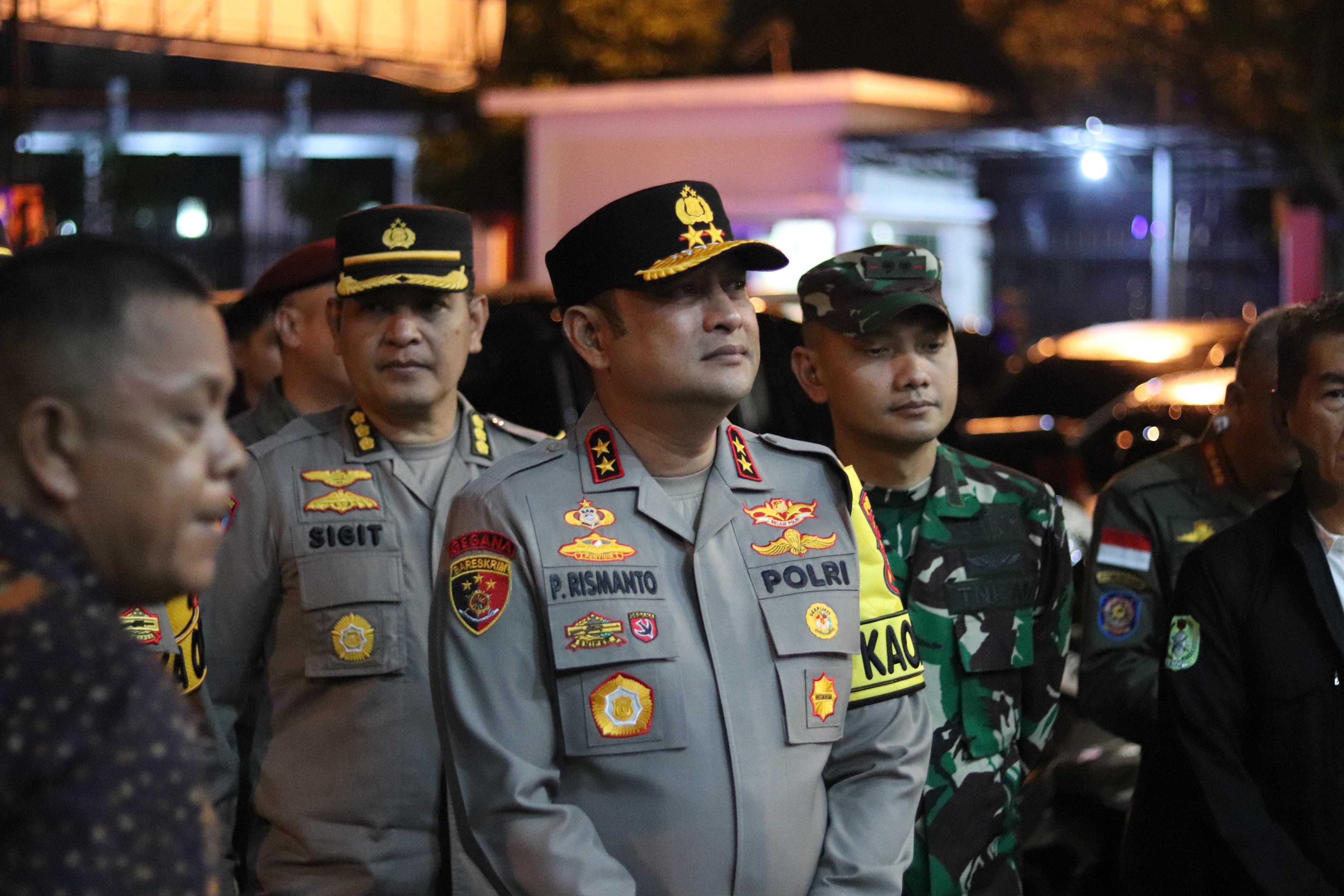 Kapolda Kalbar Patroli Malam Natal 2023, Pastikan Situasi Kamtibmas Kondusif