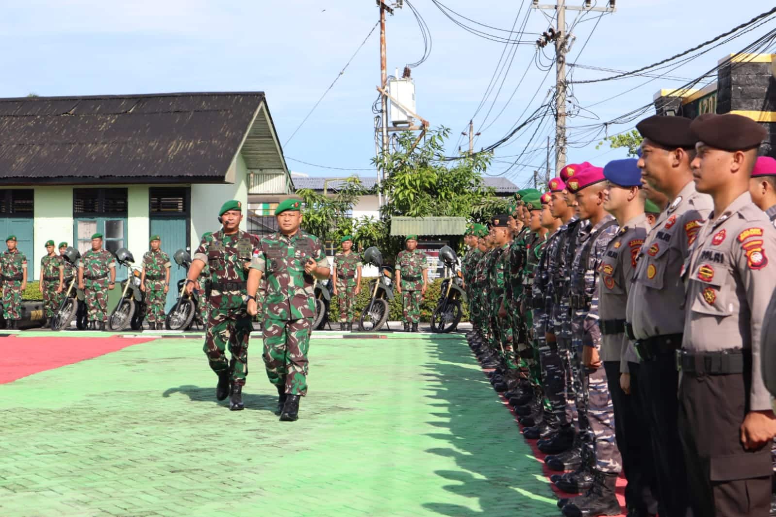 Antisipasi Bencana Alam Banjir di Kalbar, Danrem 121/ABW Cek Kesiapan Personel dan Materiil