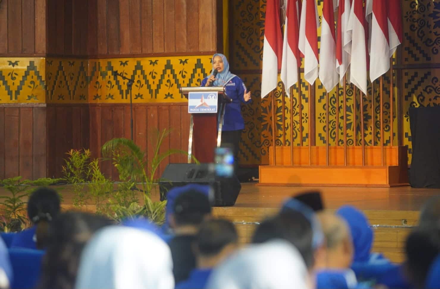 Di Hadapan AHY, Ermin Sebut Bakal Rebut Posisi Ketua Dewan Provinsi Kabupaten dan Kota