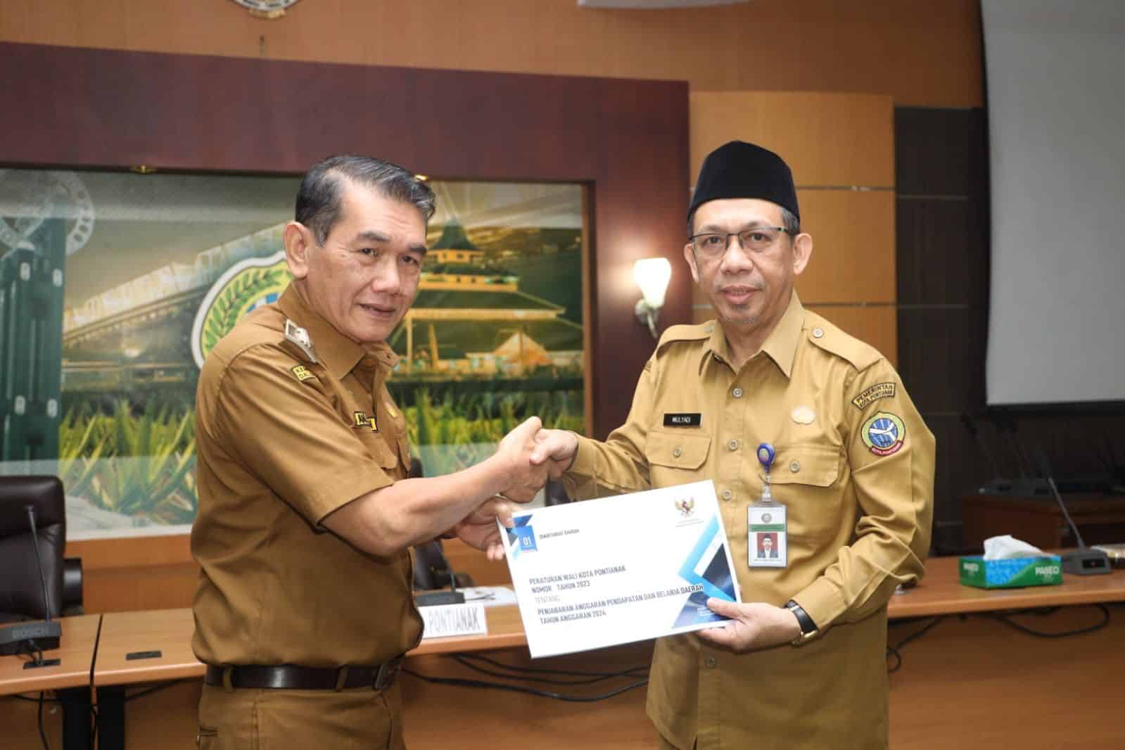 DPA Diserahkan, Pj Wako Pontianak Minta OPD Segera Jalankan Program