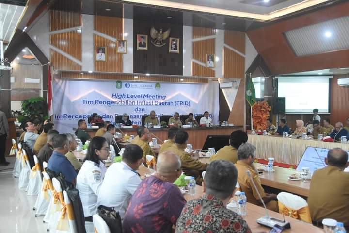 High Level Meeting TPID dan TP2DD Kabupaten Ketapang