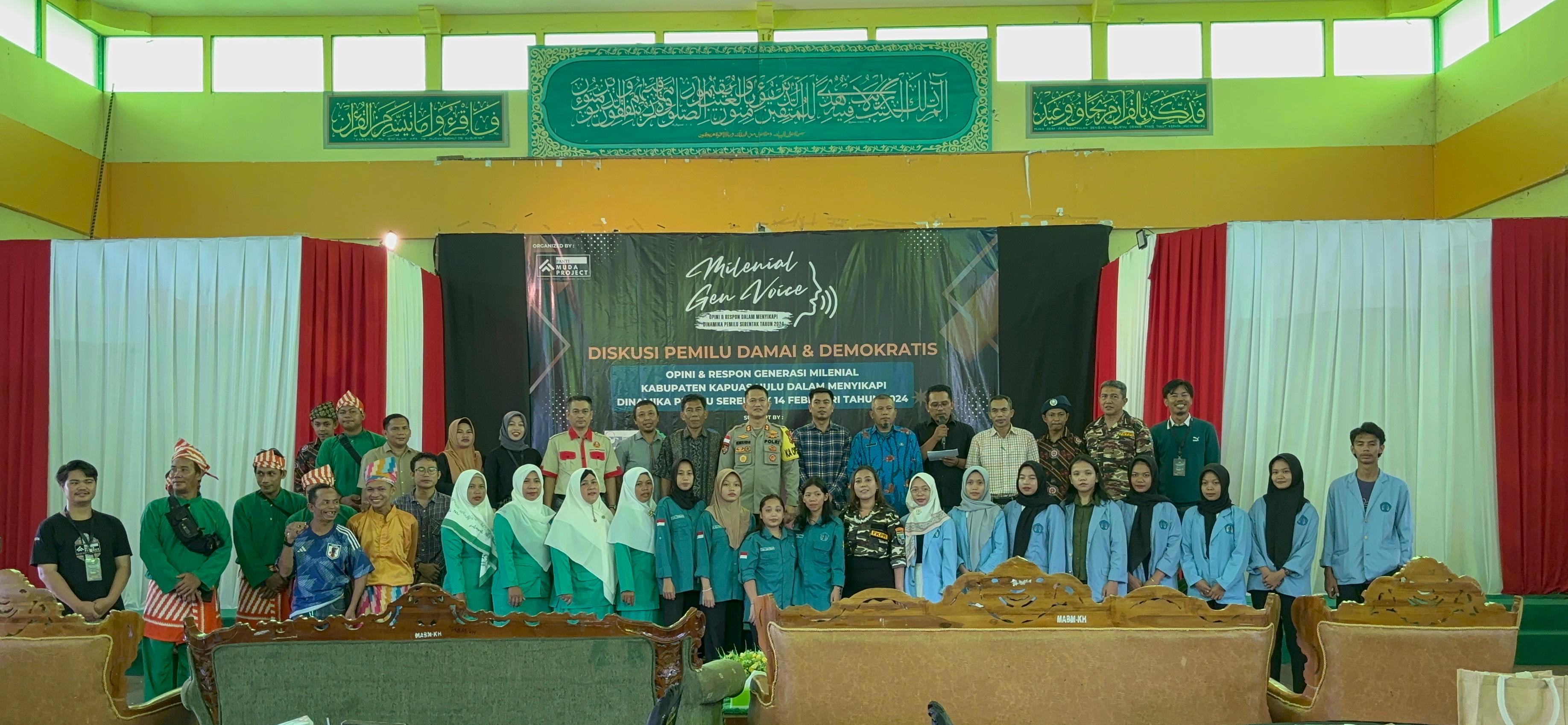 Kapolres Kapuas Hulu Buka Diskusi Pemilu Damai dan Demokratis