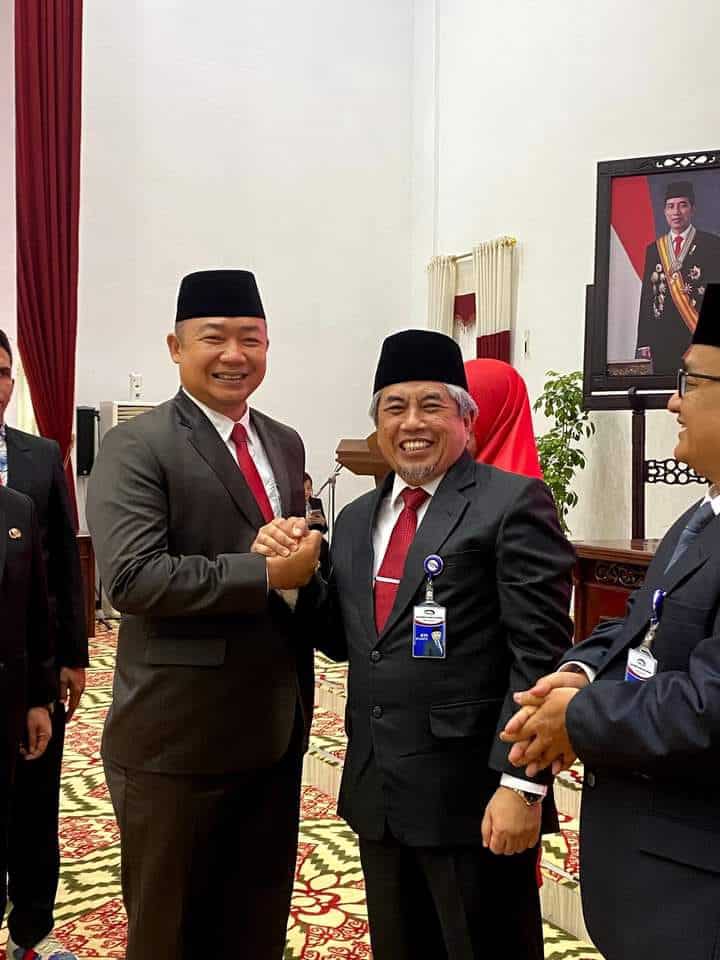 Sekda Ketapang Hadiri Pelantikan Kepala Perwakilan BPKP Provinsi Kalbar