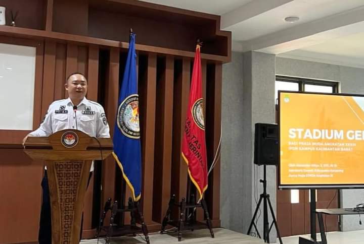 Sekda Ketapang Jadi Narasumber Stadium General di Kampus IPDN Kalbar