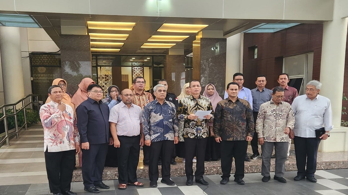 Rektor dan Pimpinan Untan Deklarasikan Demokratisasi Kampus