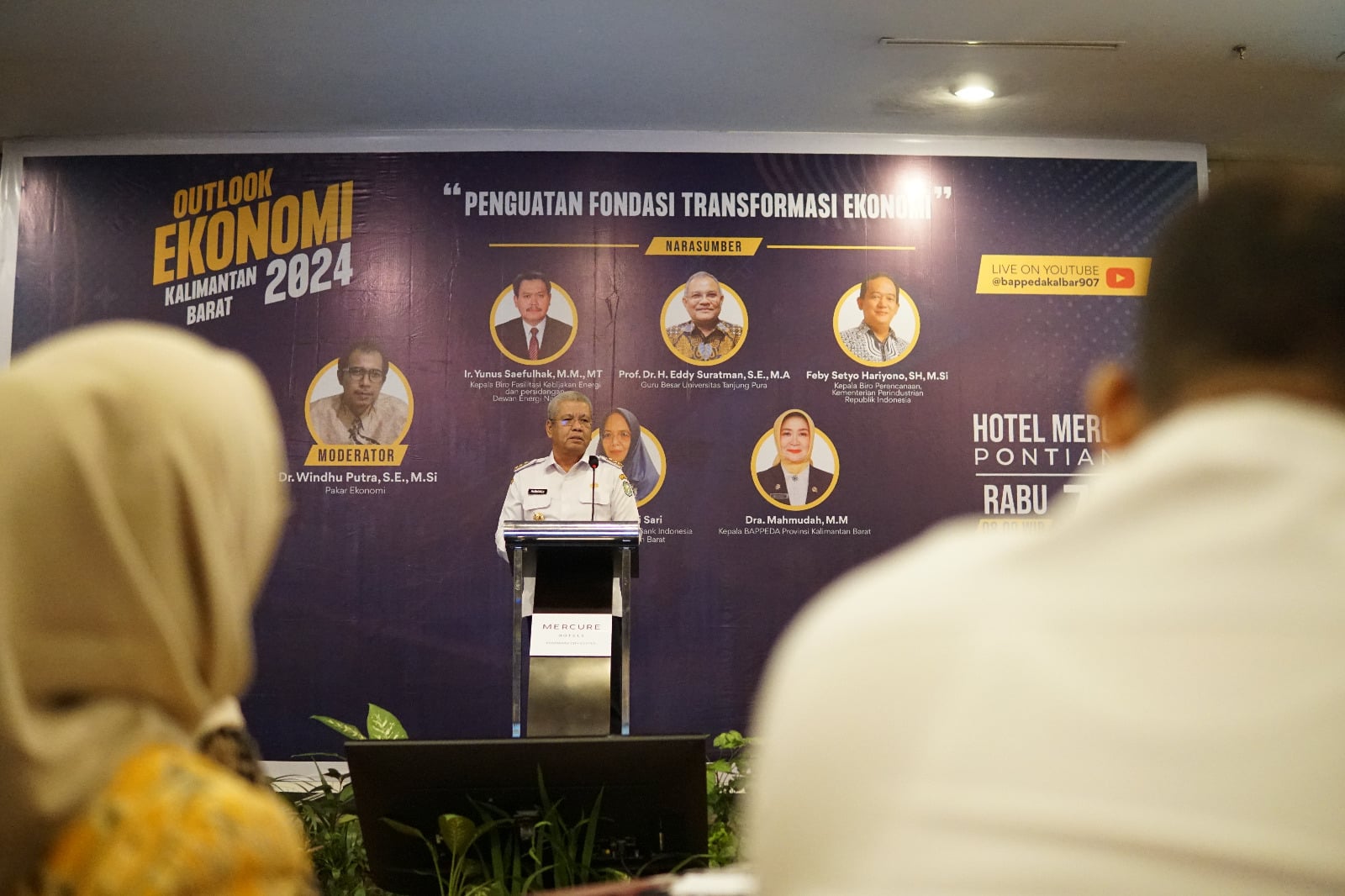 Pj Gubernur Harisson Paparkan Potensi Pertumbuhan Ekonomi Kalbar