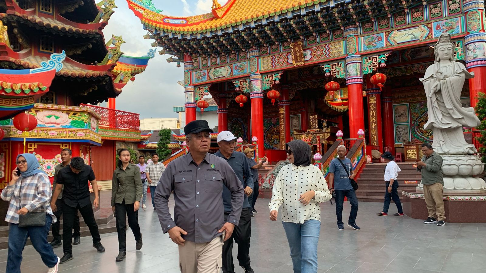 Persiapan Tuan Rumah Rakornas Pariwisata, Harisson dan Windy Tinjau Sejumlah Lokasi di Kota Singkawang