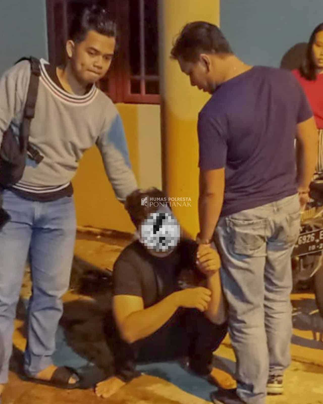 Seorang Remaja Aniaya Rekannya di Warkop Jalan Reformasi