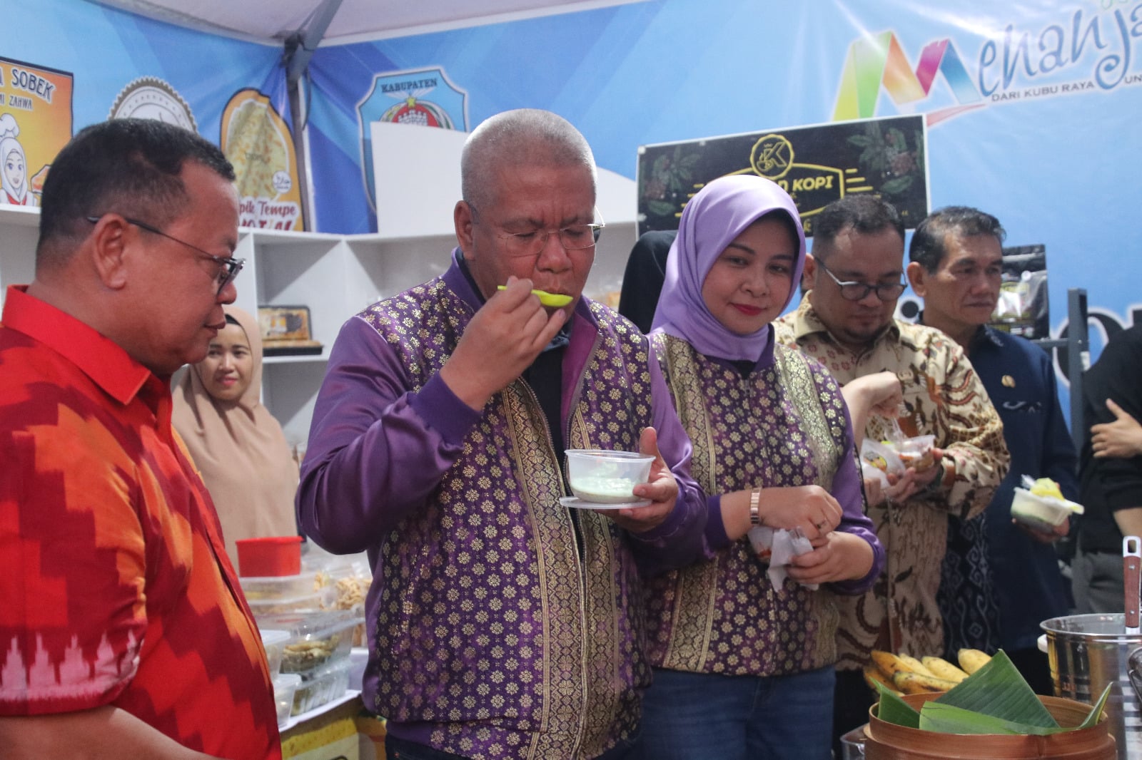 Kalbar Food Festival 2024 Dibuka dengan “Memangkong” Sotong