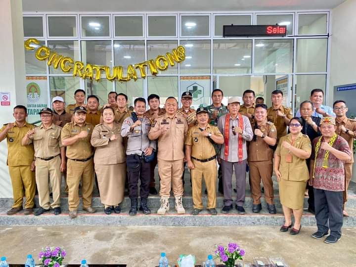 Sekda Ketapang Resmikan Gedung Puskesmas Balai Berkuak Pinang Hulu