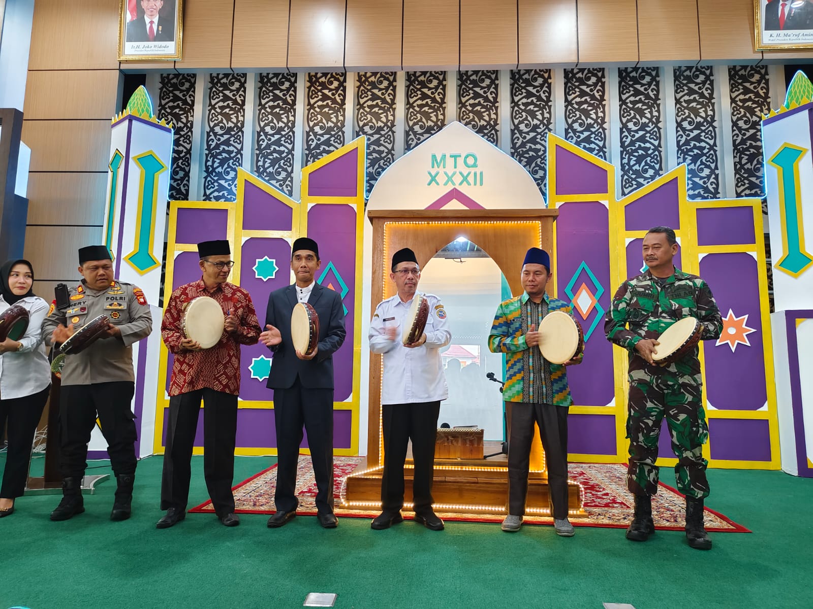 Sekda Mulyadi Resmikan MTQ XXXII Pontianak Timur