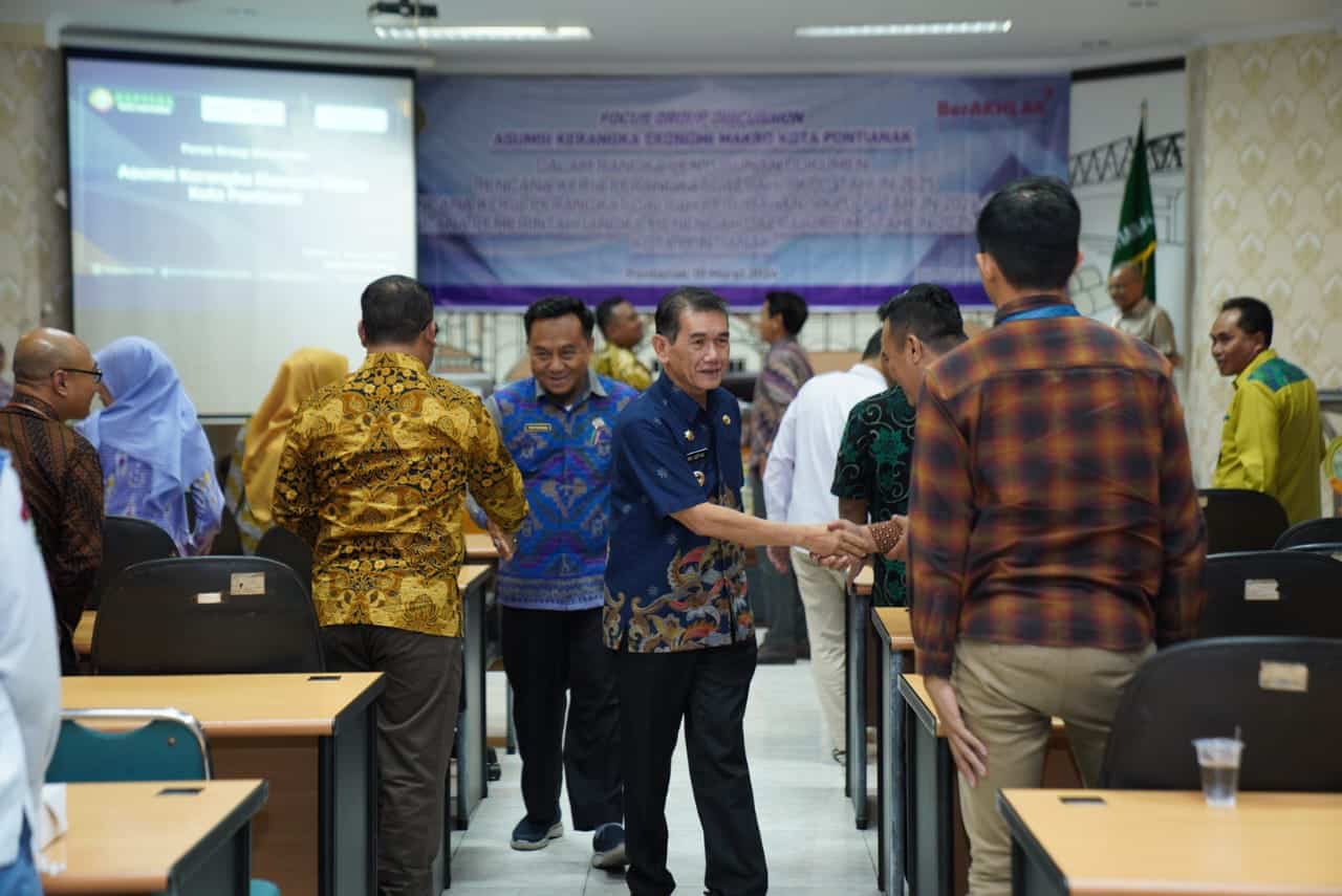 Pemkot Pontianak Susun Proyeksikan Kerangka Ekonomi Makro