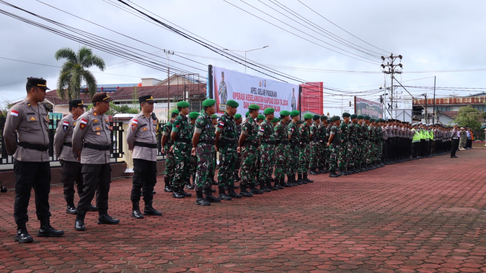 Polres Kapuas Hulu Gelar Operasi Keselamatan Kapuas 2024