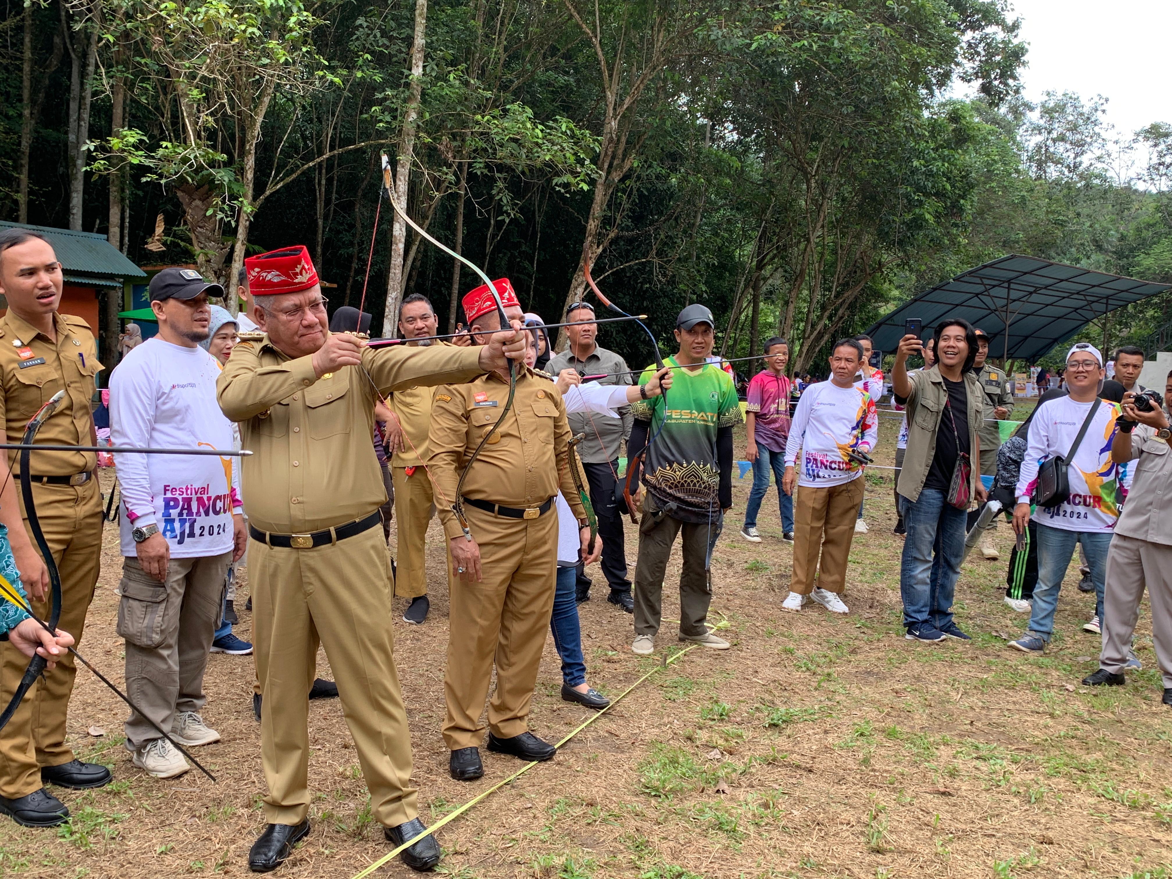 Pj Gubernur Harisson Hadiri Festival Pancur Aji 2024, Gaet Wisatawan Lewat Sport Tourism