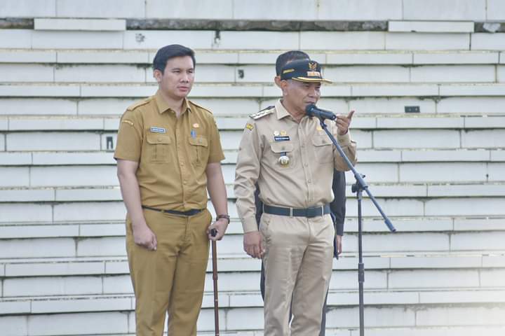 Pimpin Apel Gabungan ASN, Bupati Ketapang Sampaikan Beberapa Agenda Pemerintah Dalam Waktu Dekat