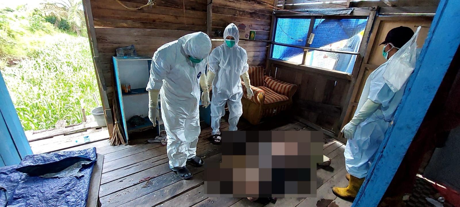 Diduga Sakit, Seorang Lansia Ditemukan Tewas di Pondok Kecil Kecamatan Rasau Jaya