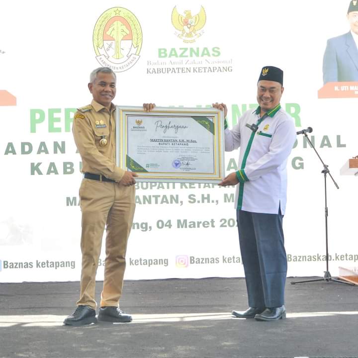 Bupati Martin Rantan Resmikan Kantor Baznas Ketapang