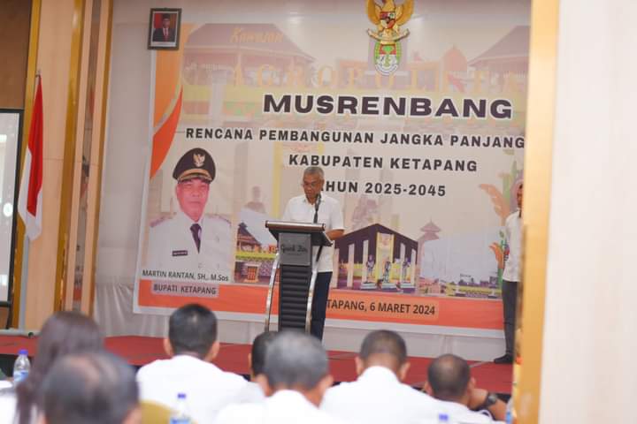 Bupati Ketapang Buka Musrenbang RPJPD Tahun 2025 - 2045