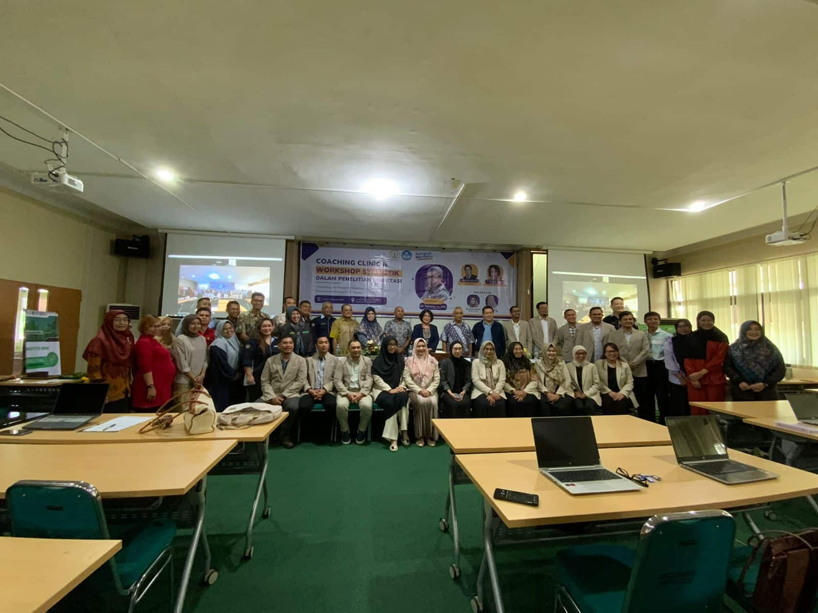 FEB Untan Gelar Coaching Clinik dan Workshop Statistik Penelitian Disertasi