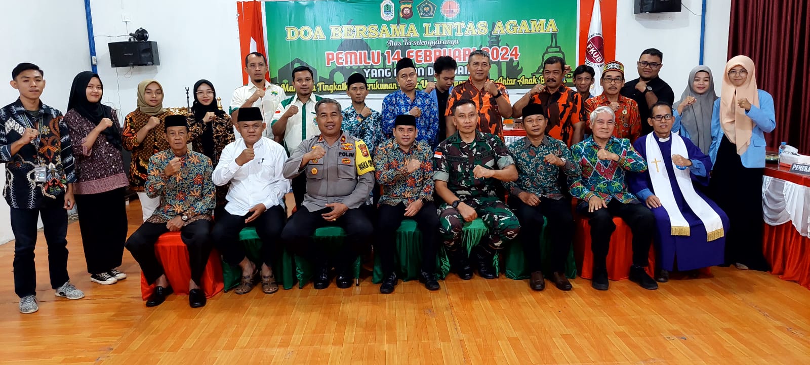 Ungkap Syukur Pemilu Damai, FKUB Kapuas Hulu Gelar Doa Lintas Agama