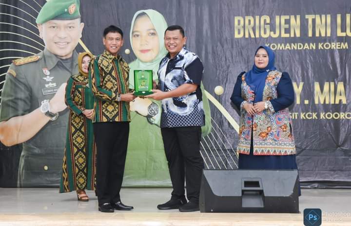 Hadiri Ramah Tamah Danrem, Wabup Ucapkan Selamat Datang di Kabupaten Ketapang