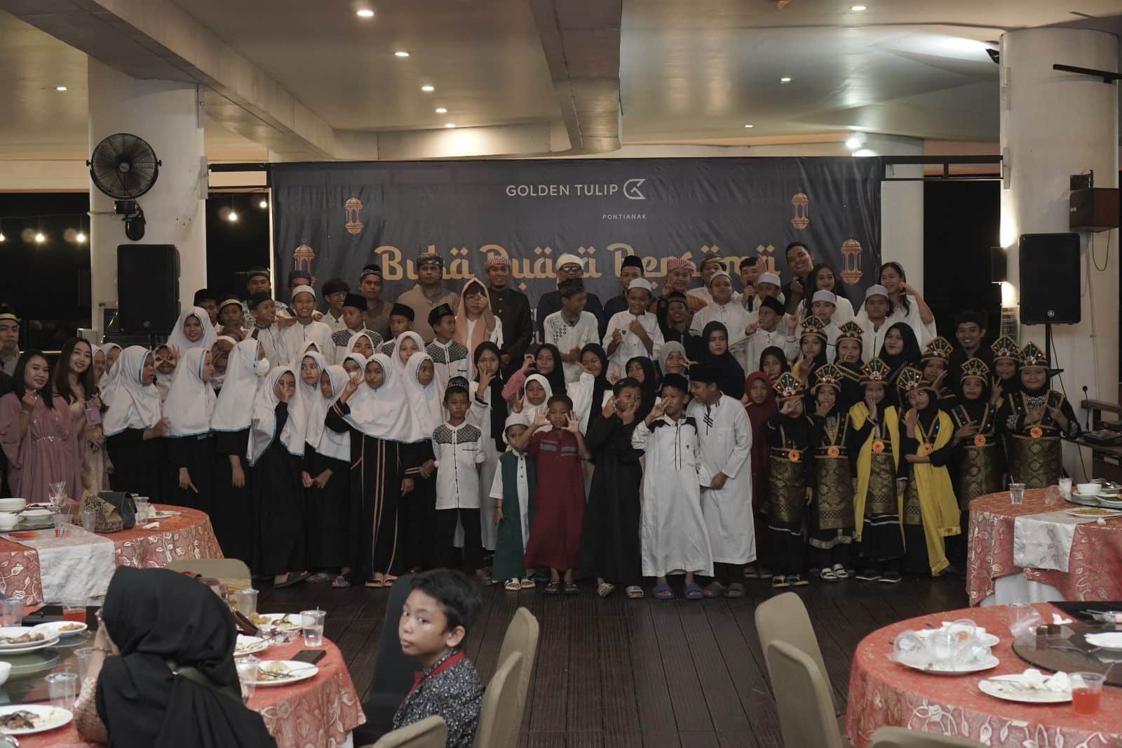 Berbagi Berkah Ramadhan, Golden Tulip Pontianak Buka Bersama Puluhan Anak Panti Asuhan