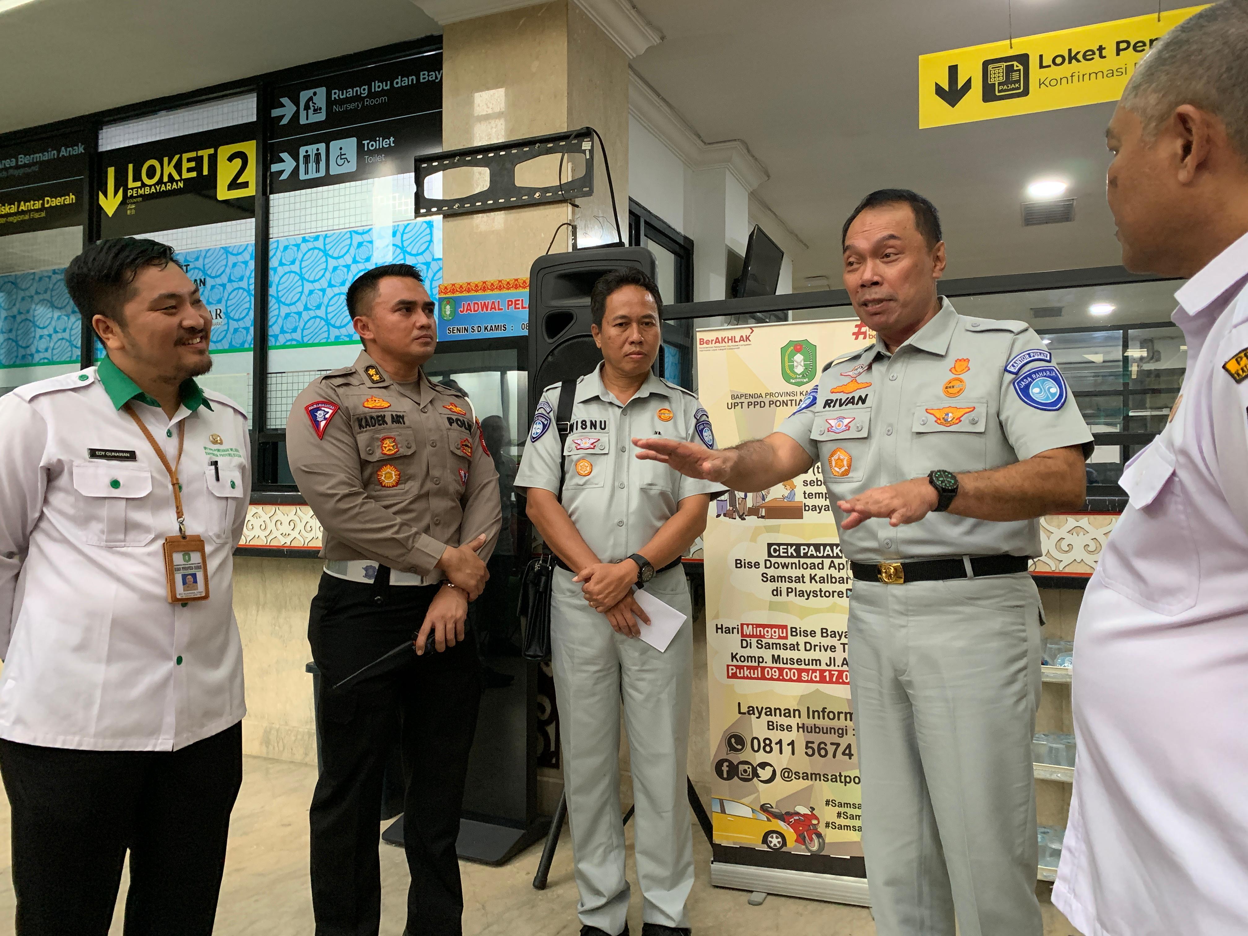 Dirut PT Jasa Raharja Sebut Pelayanan Kantor Samsat Pontianak Sudah Banyak Berubah