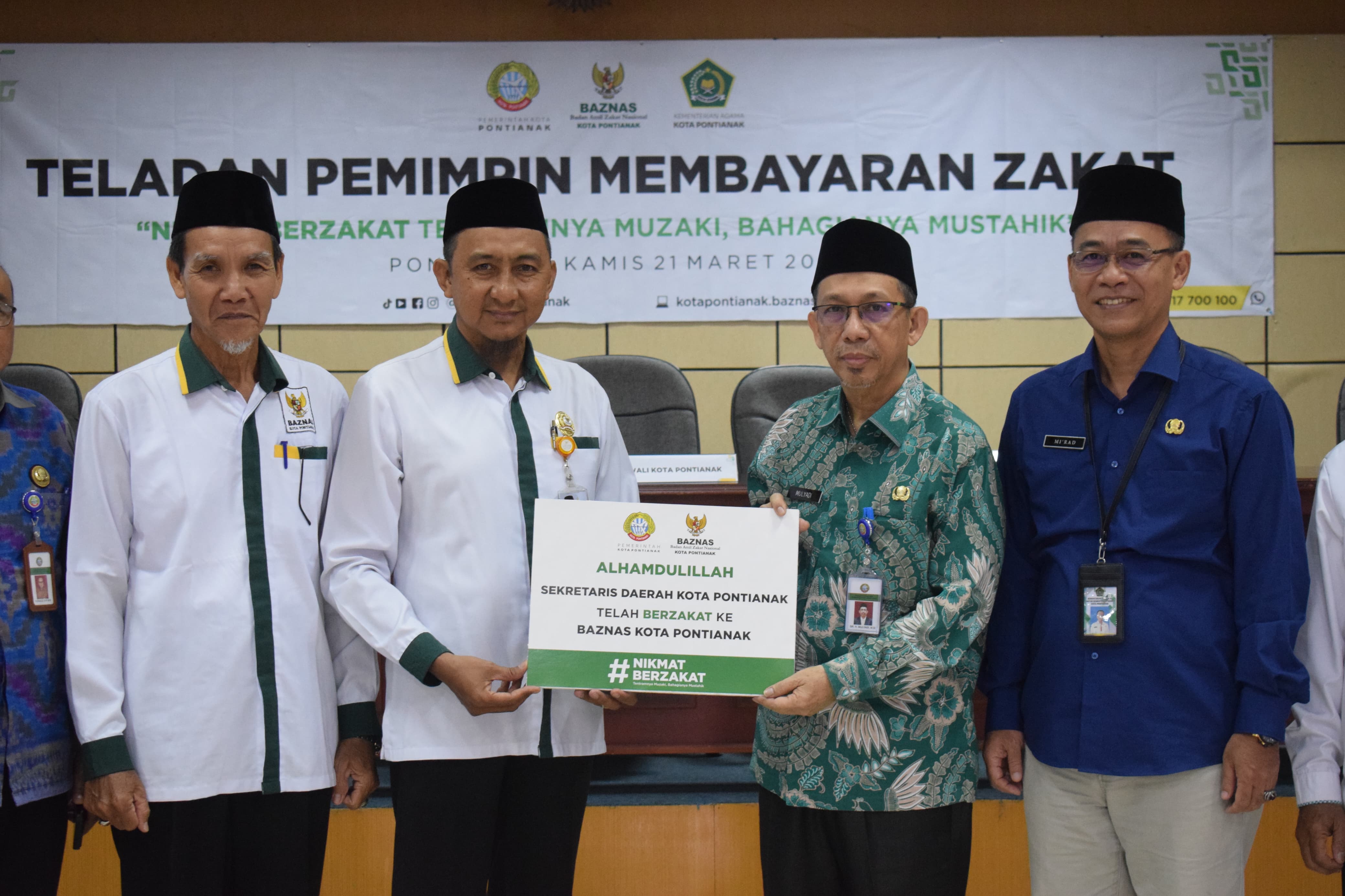 Pemimpin Harus Jadi Teladan Tunaikan Zakat