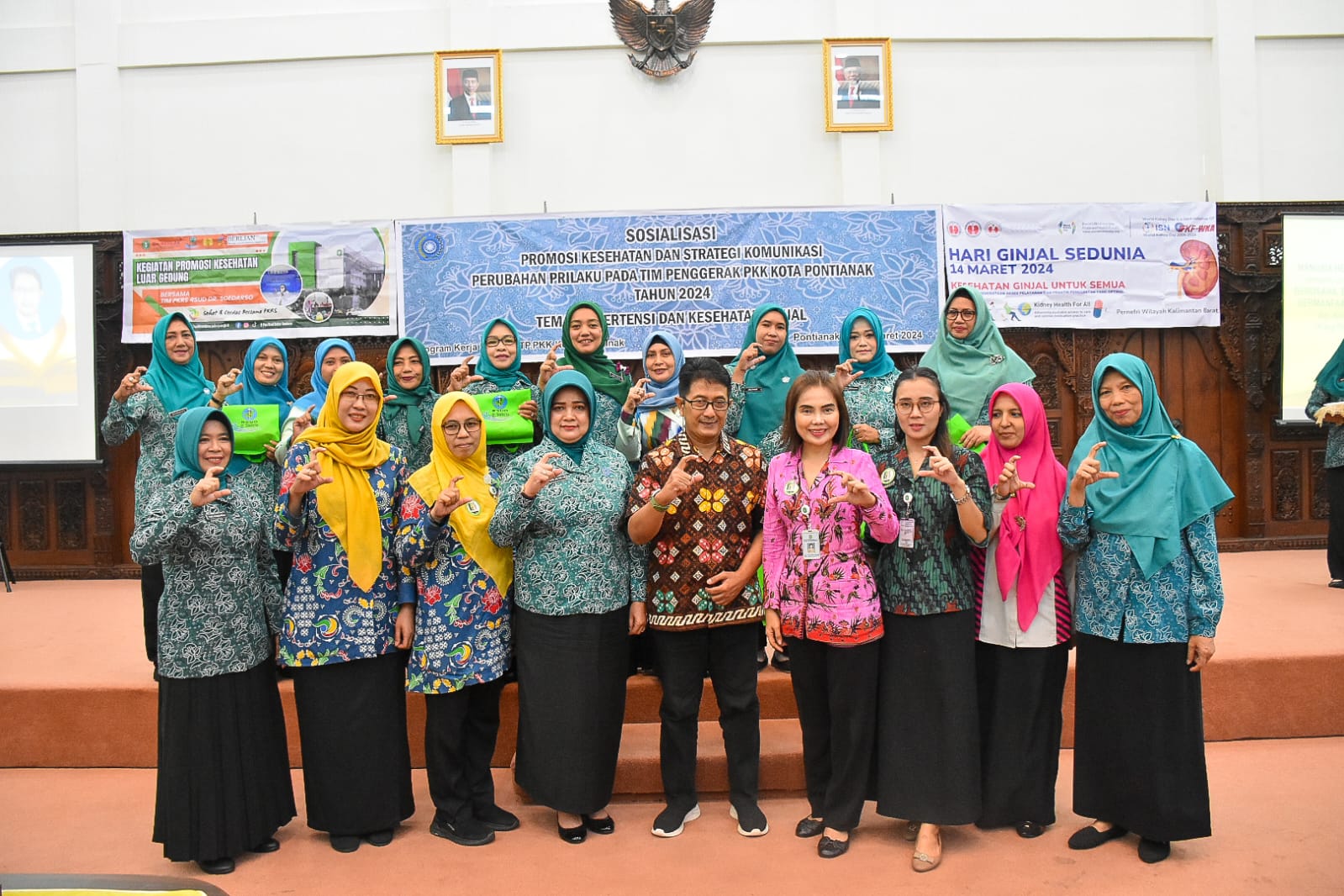 PKK Pontianak Sosialisasikan Perilaku Hidup Sehat Cegah Penyakit Hipertensi dan Kesehatan Ginjal