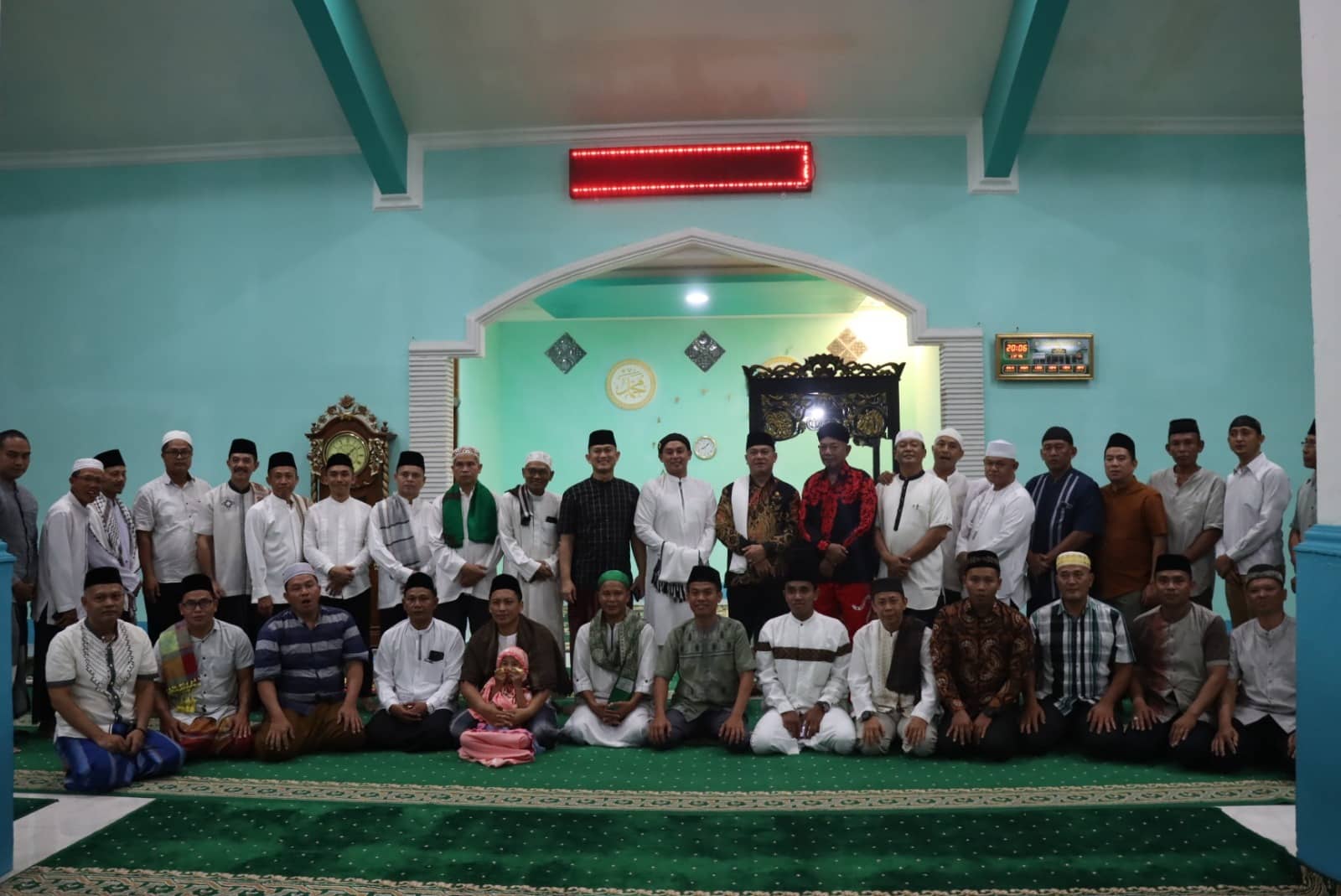 Forkopimda Kapuas Hulu Safari Ramadhan di Masjid Wira Pratama Polres Kapuas Hulu