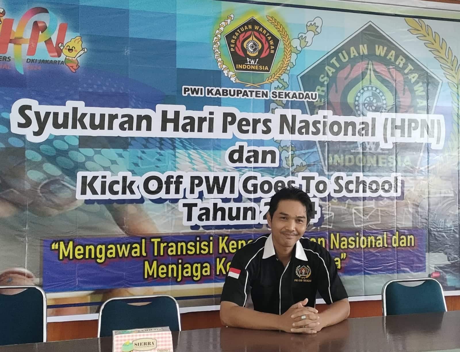 Hitungan Menit Sebelum Ditutup, Kundori Sampaikan Berkas Balon Ketua PWI Kalbar