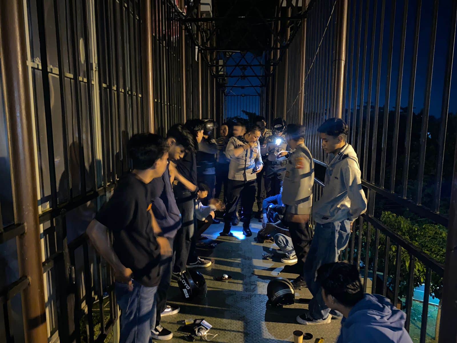 Polisi Ciduk Empat Remaja Pontianak Kedapatan Bawa Ganja