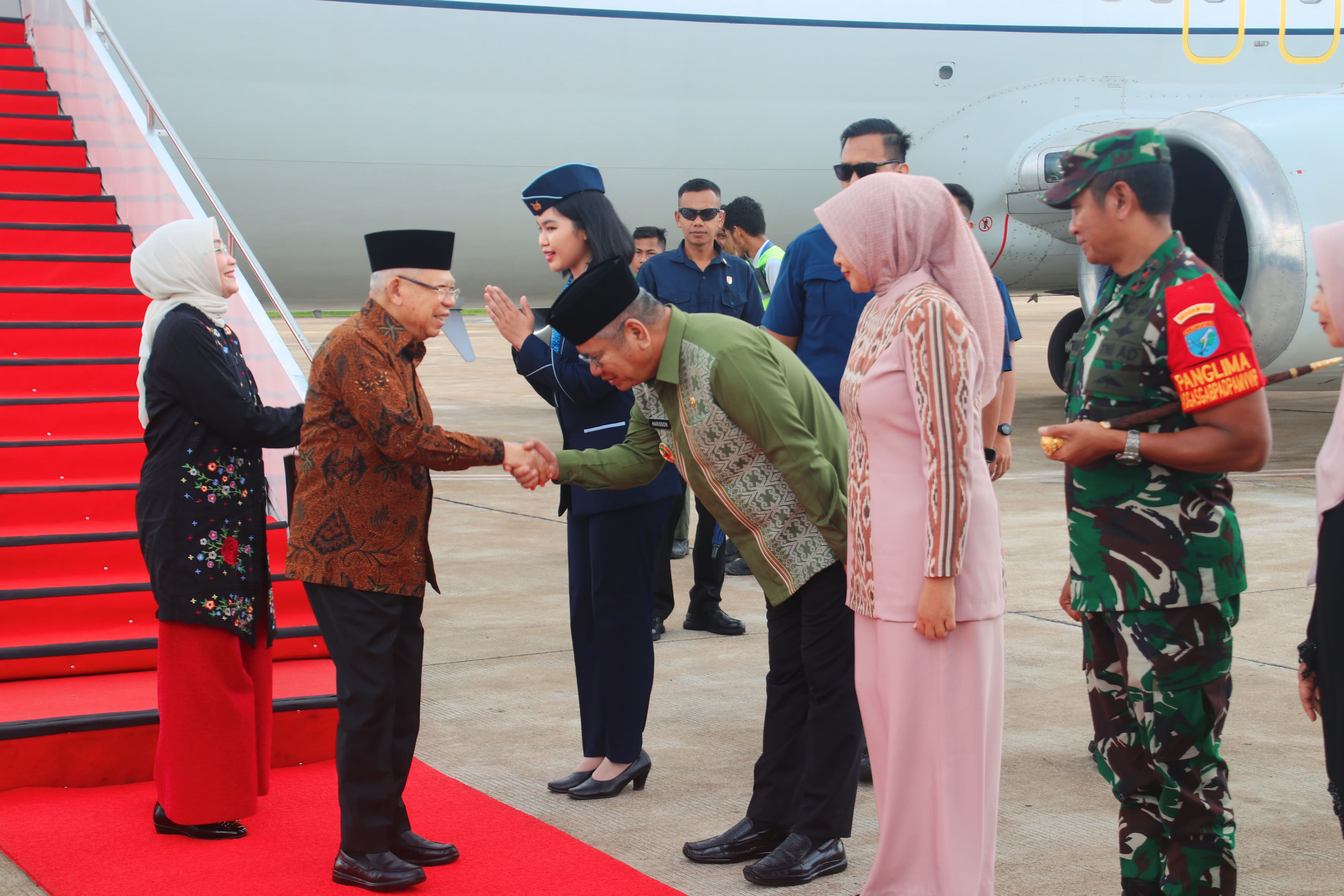 Tiba di Kalbar, Ini Kegiatan Wapres Ma'ruf Amin