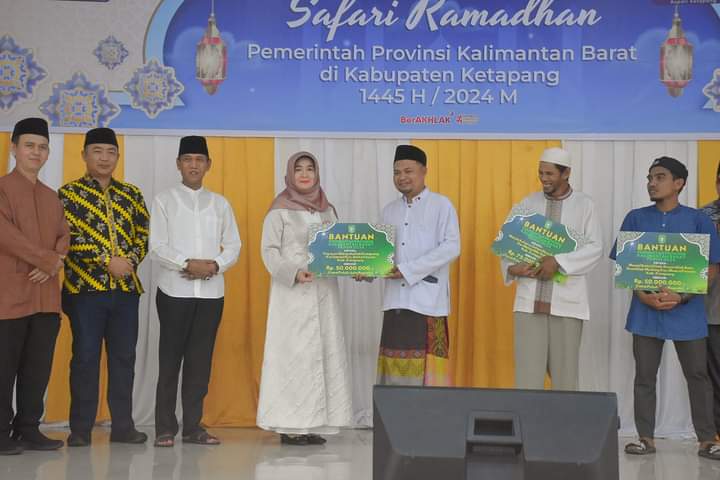 Wakil Bupati Ketapang Hadiri Safari Ramadhan 1445 H Pemprov Kalbar