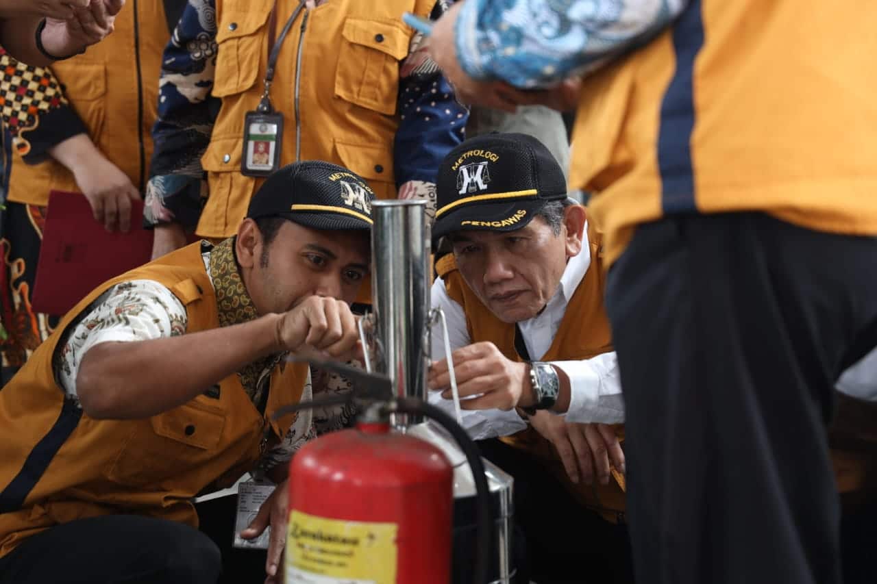 Pastikan Takaran PUBBM Akurat, Tim Pengawas Kemetrologian Sidak SPBU