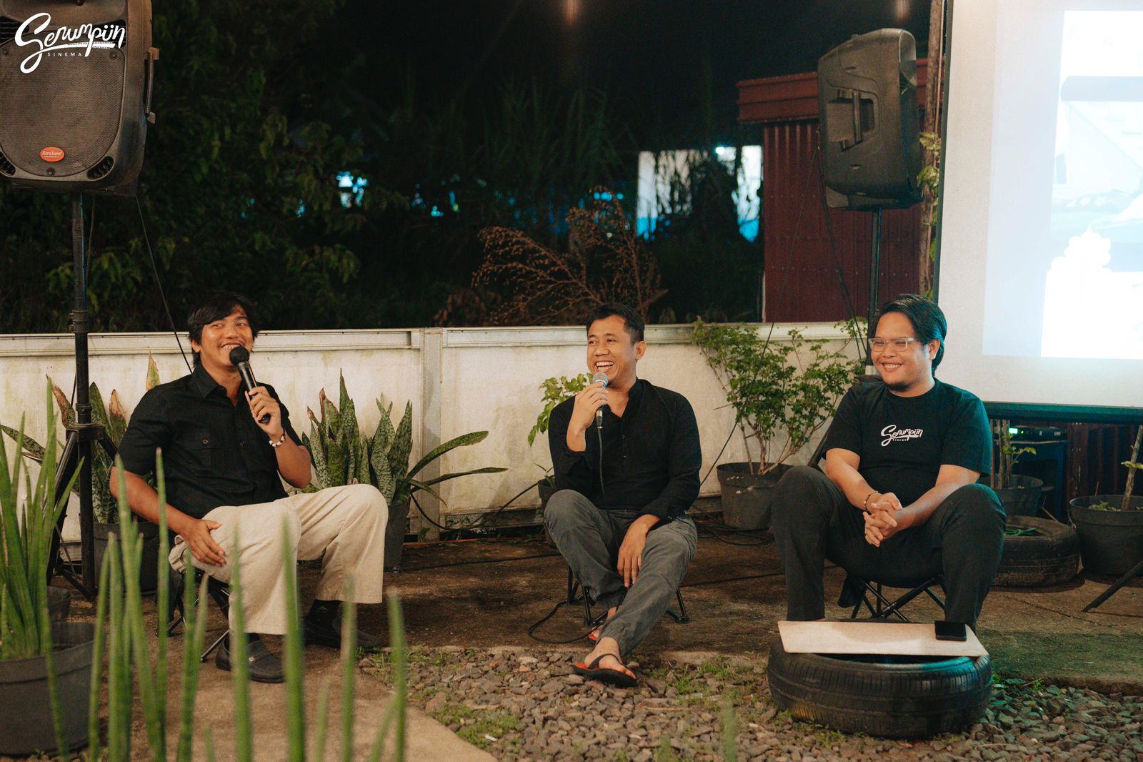 Penggiat Film Serumpun Sinema Gelar Nobar “Paradigma” di Event Keramean Market Ramadhan