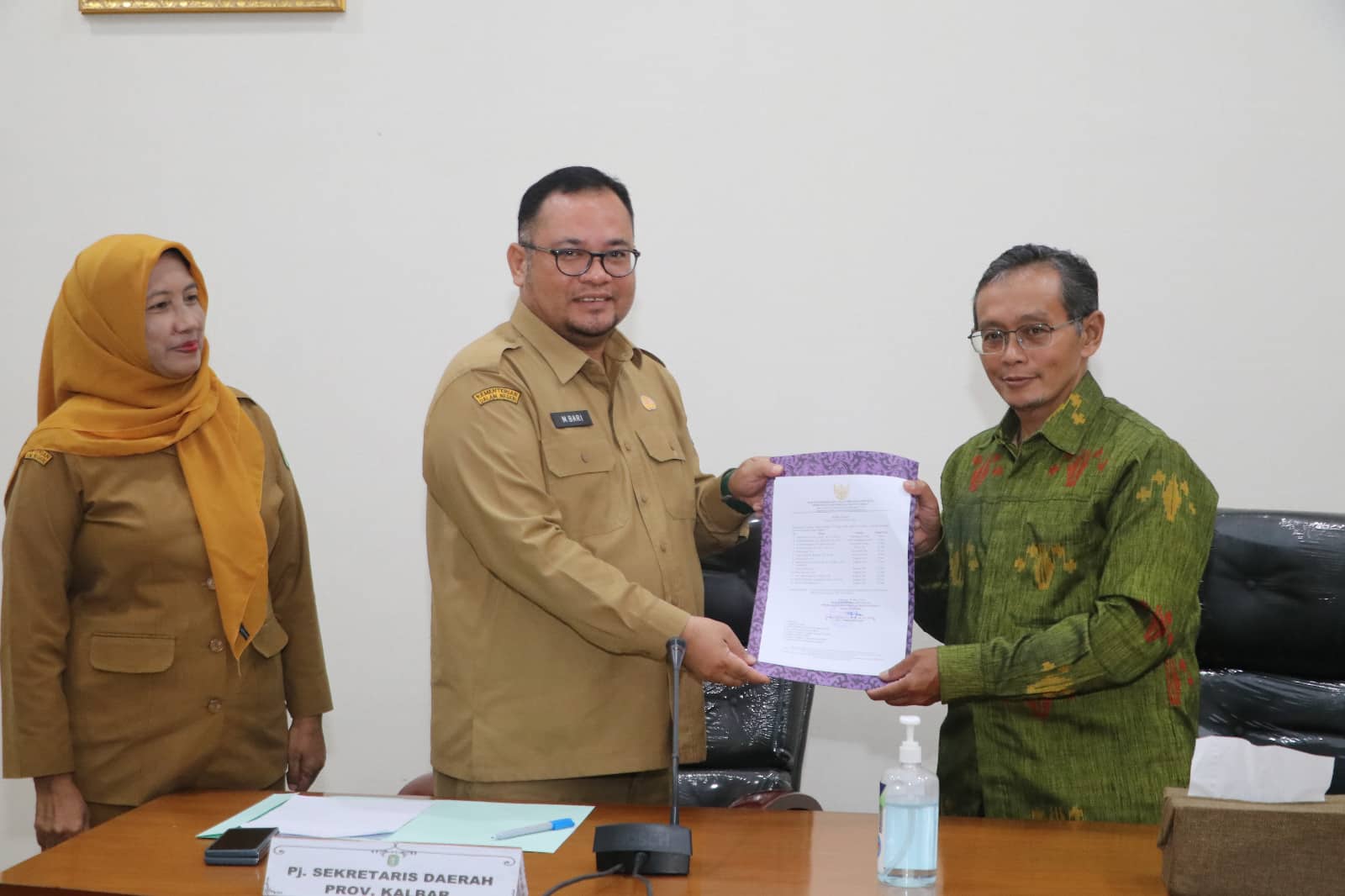 Pj Sekda Kalbar Harap Pemprov Tetap Pertahankan WTP pada LKPD TA 2023