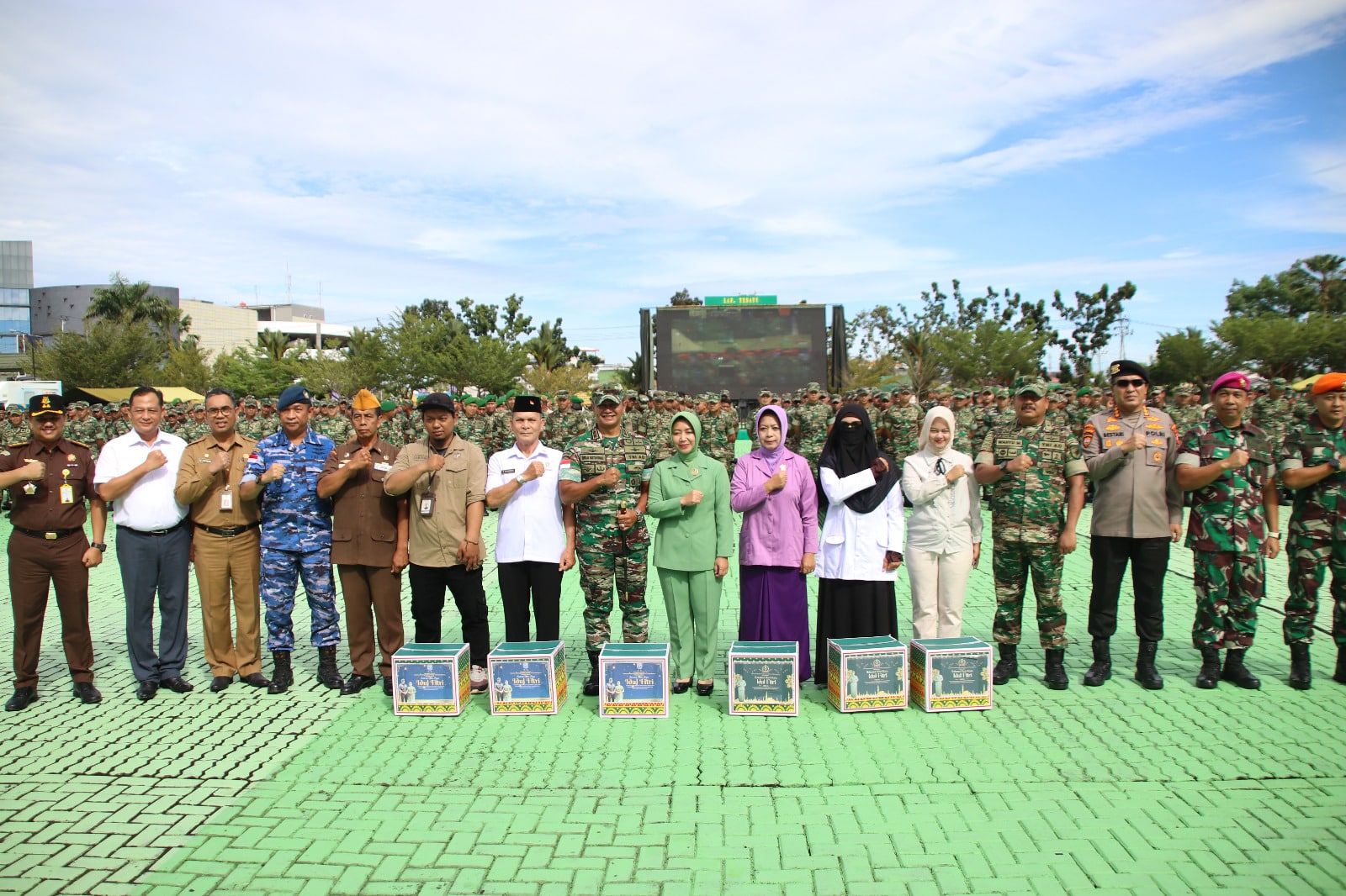 Pemprov Kalbar Apresiasi Kodam Tanjungpura Gelar Pasar Murah Jelang Hari Raya